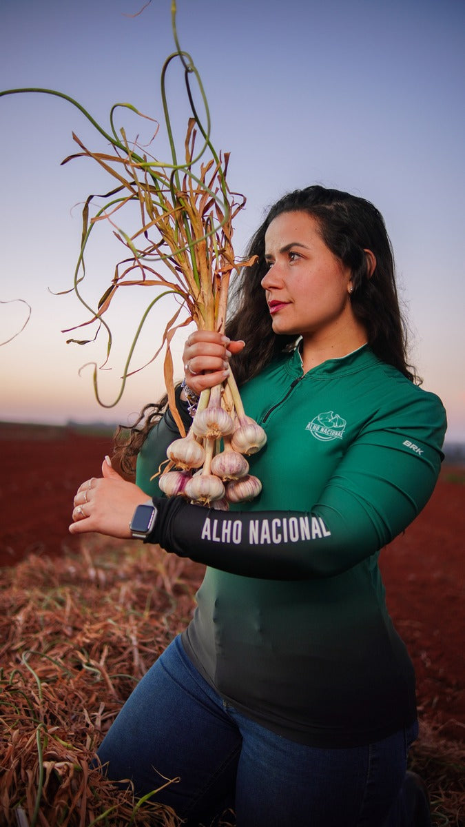 Camisa Agro Feminina Brk Alho Nacional com Proteção Solar UV50+