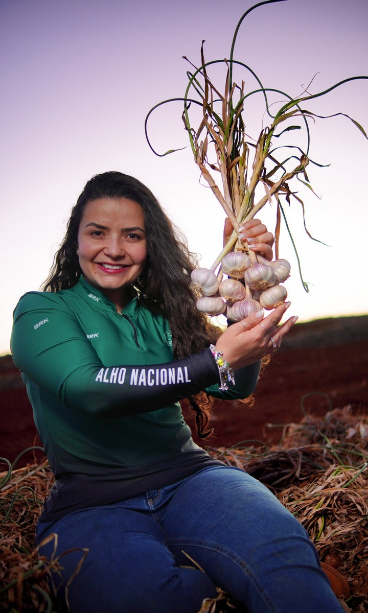 Camisa Agro Feminina Brk Alho Nacional com Proteção Solar UV50+