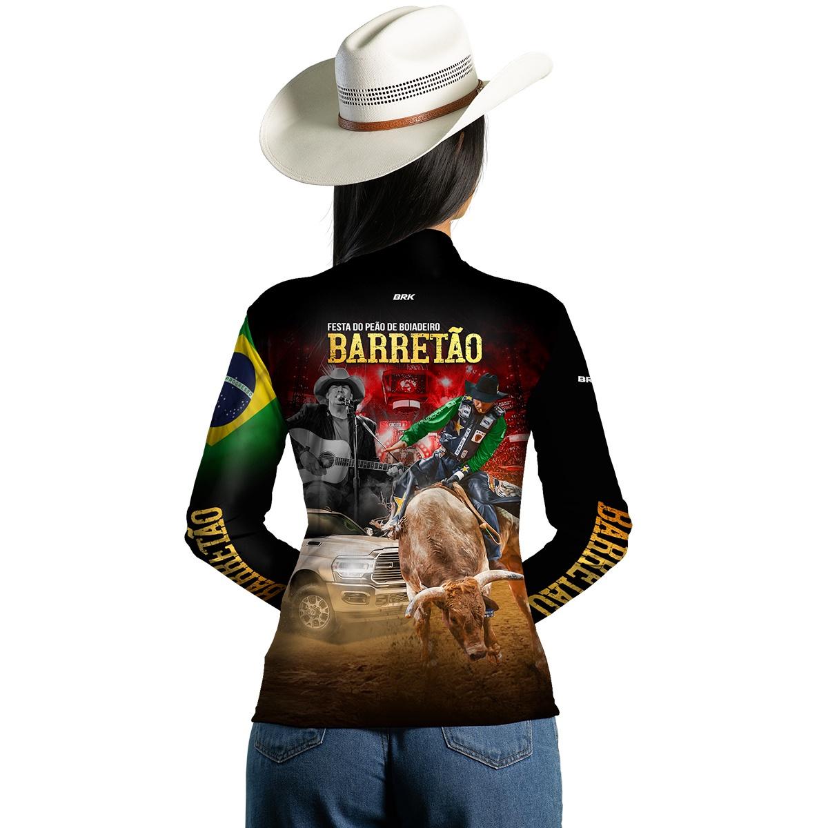 Camisa Agro Brk Barretos Com Proteção Solar UV50+