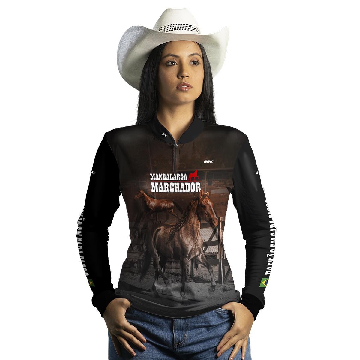 Camisa Agro Brk Mangalarga Machador com Proteção Solar UV50+