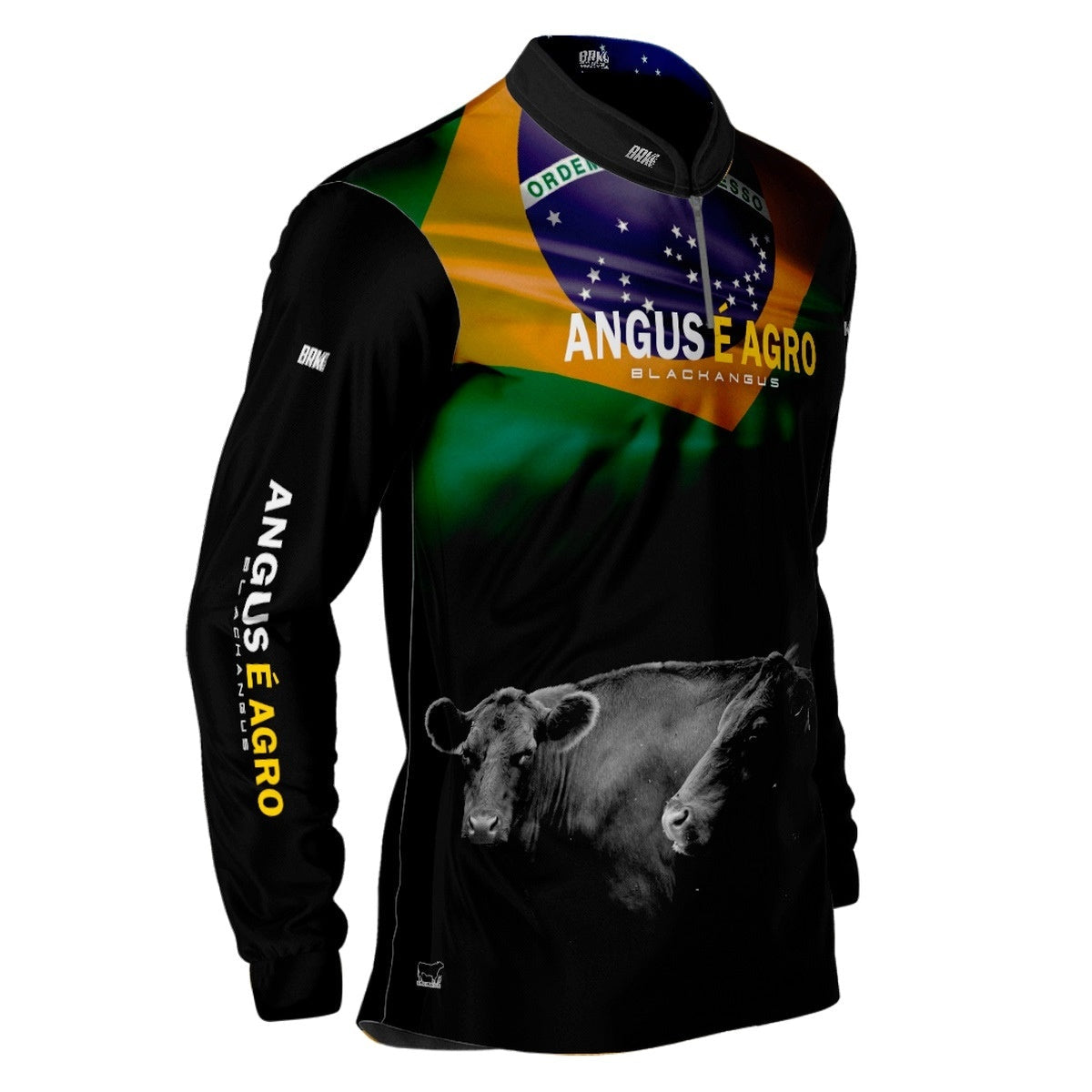 Camisa Agro Brk Angus é Agro Brasil com Proteção Solar UV50+