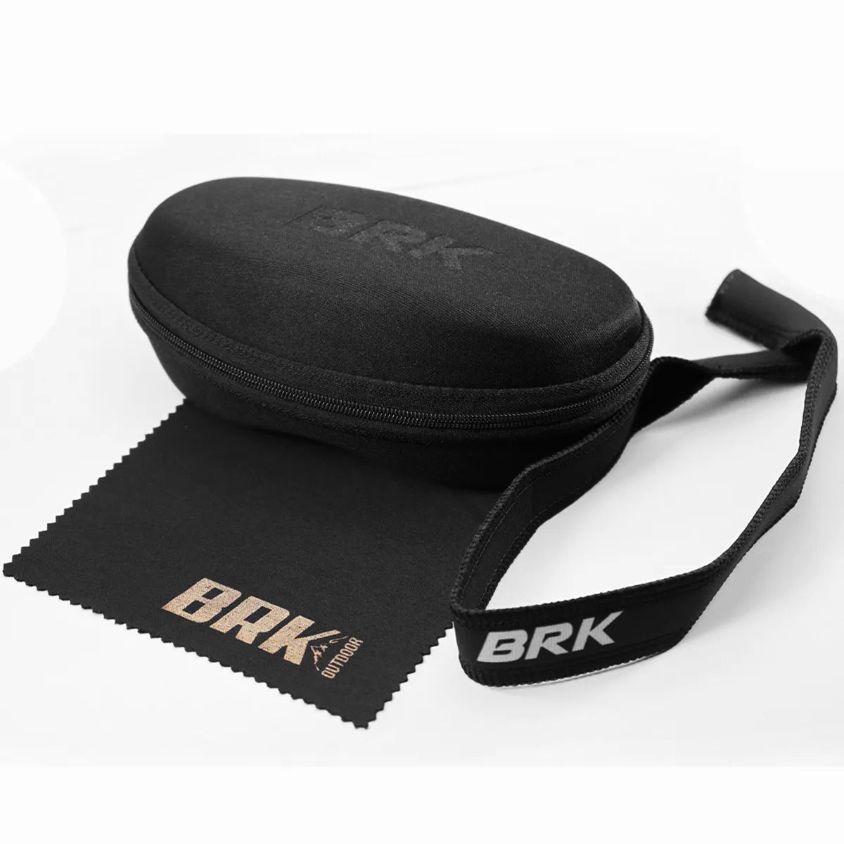 Óculos de Sol Brk Azul Quadrado com Lente Polarizada Preta