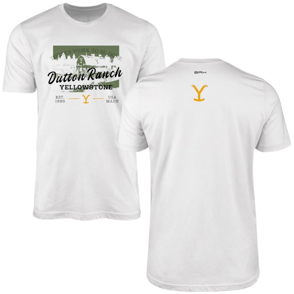 Camiseta Agro Brk Yellowstone Dutton Ranch com Algodão Premium