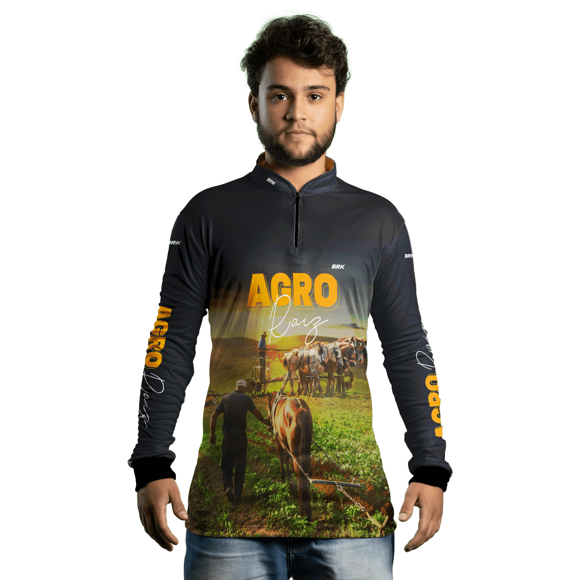Camisa Agro Brk Agro Raíz com Proteção Solar UV50+