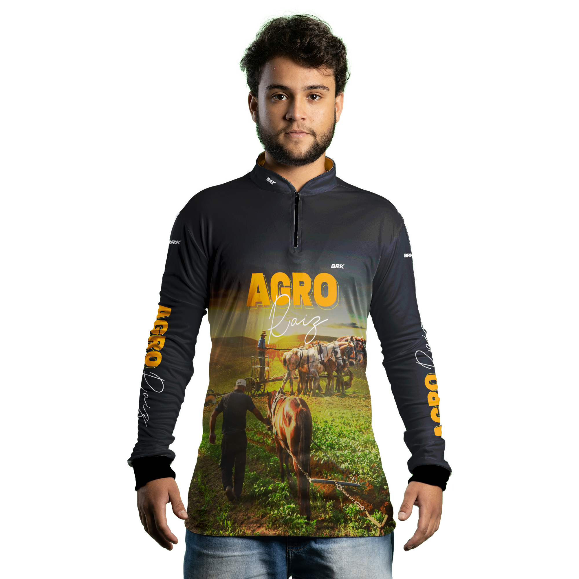 Camisa Agro Brk Agro Raíz com Proteção Solar UV50+