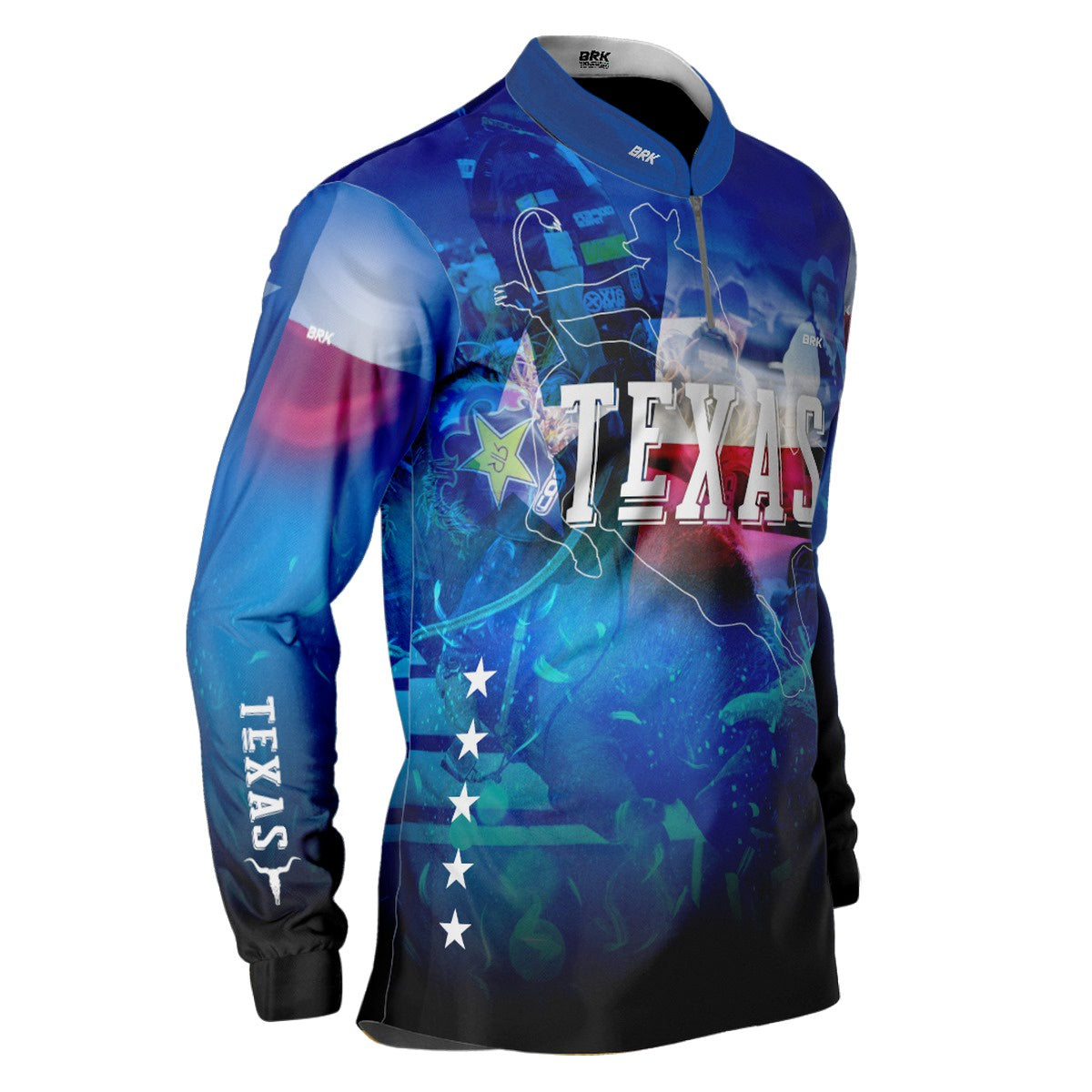 Camisa Agro Brk Country Texas Rodeio com Proteção Solar UV50+