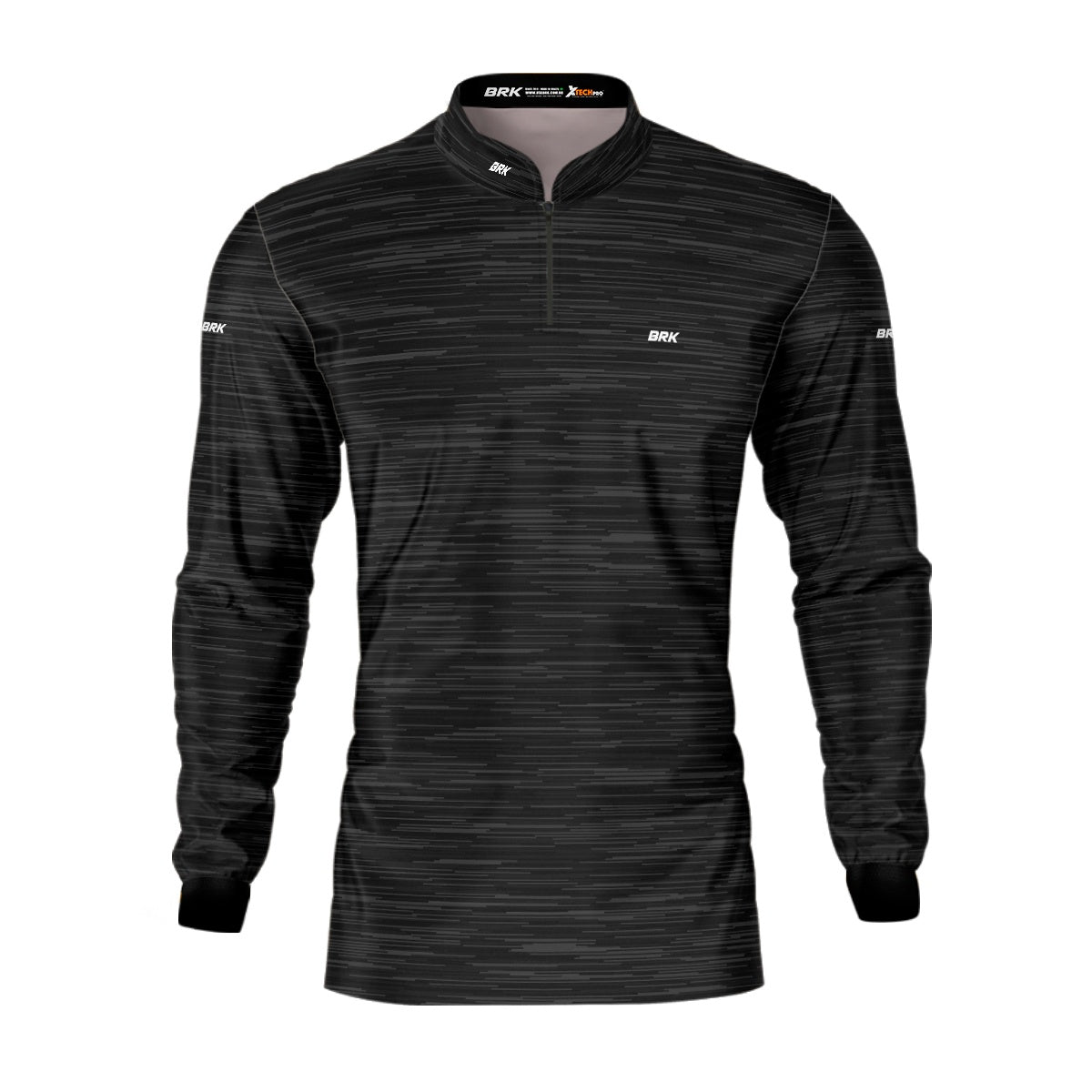 Camisa Masculina Agro Brk Mescla Cinza Escuro com Proteção Solar UV50+