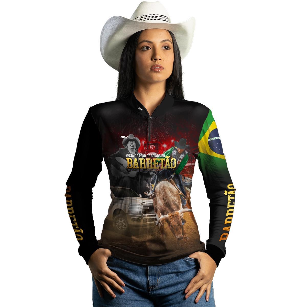 Camisa Agro Brk Barretos Com Proteção Solar UV50+