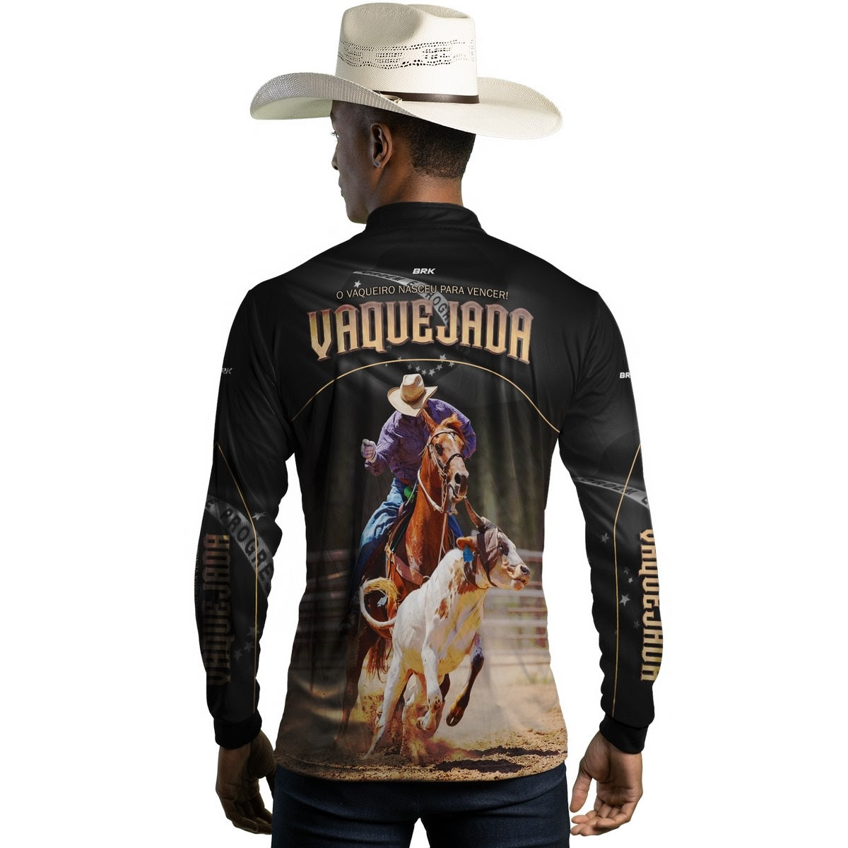 Camisa Agro Brk Vaquejada com Proteção Solar UV50+