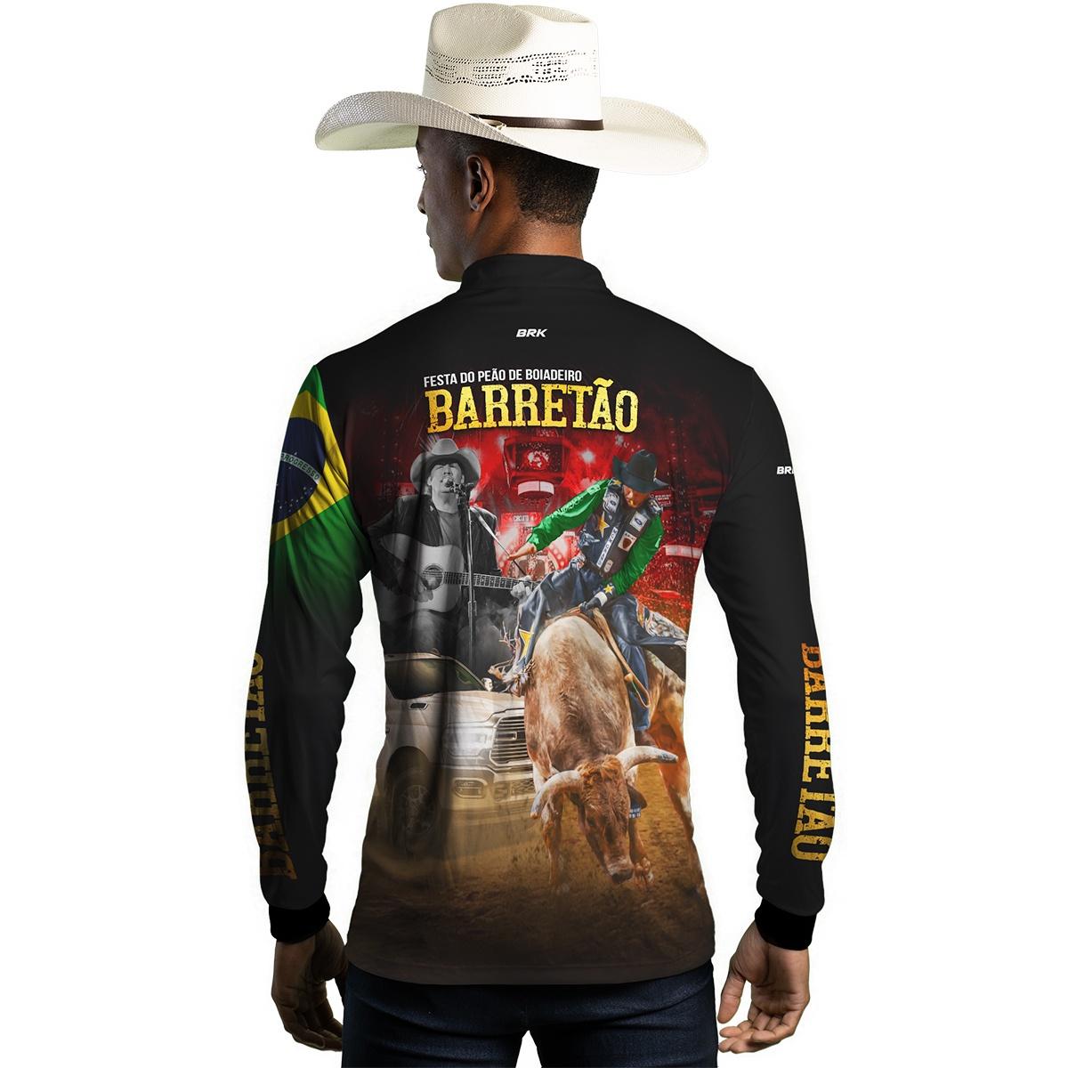 Camisa Agro Brk Barretos Com Proteção Solar UV50+