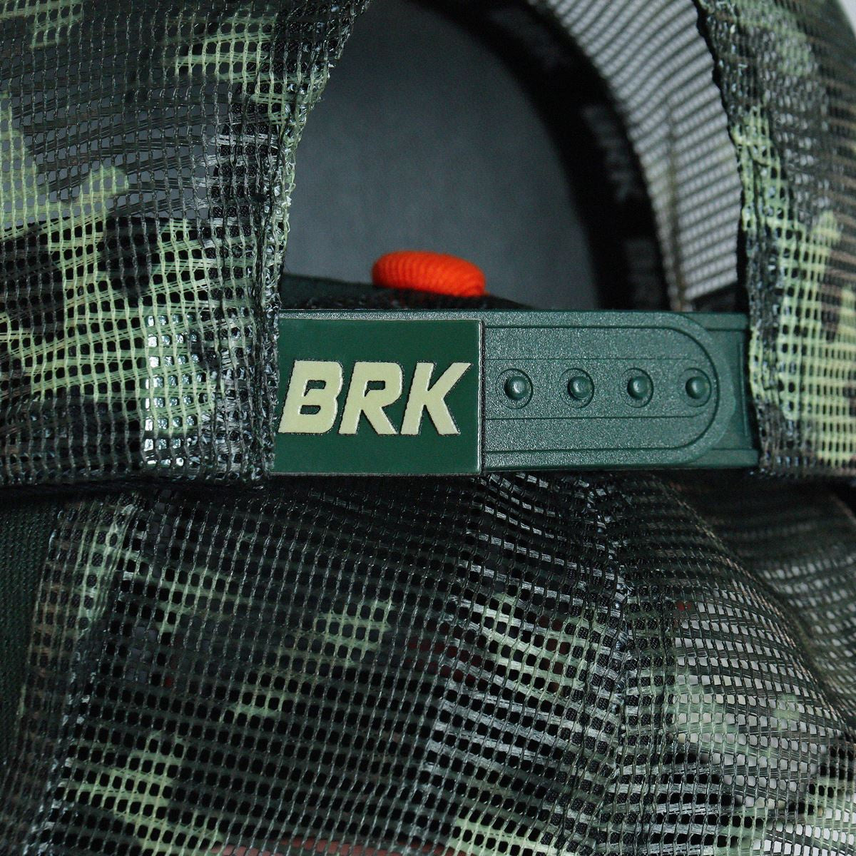 Boné Trucker Brk Agro Verde Camuflado