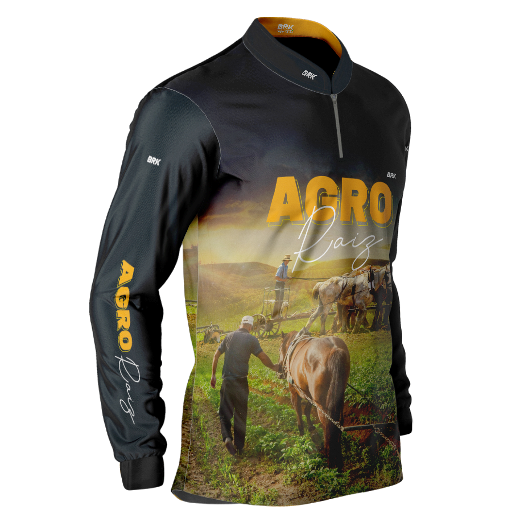Camisa Agro Brk Agro Raíz com Proteção Solar UV50+