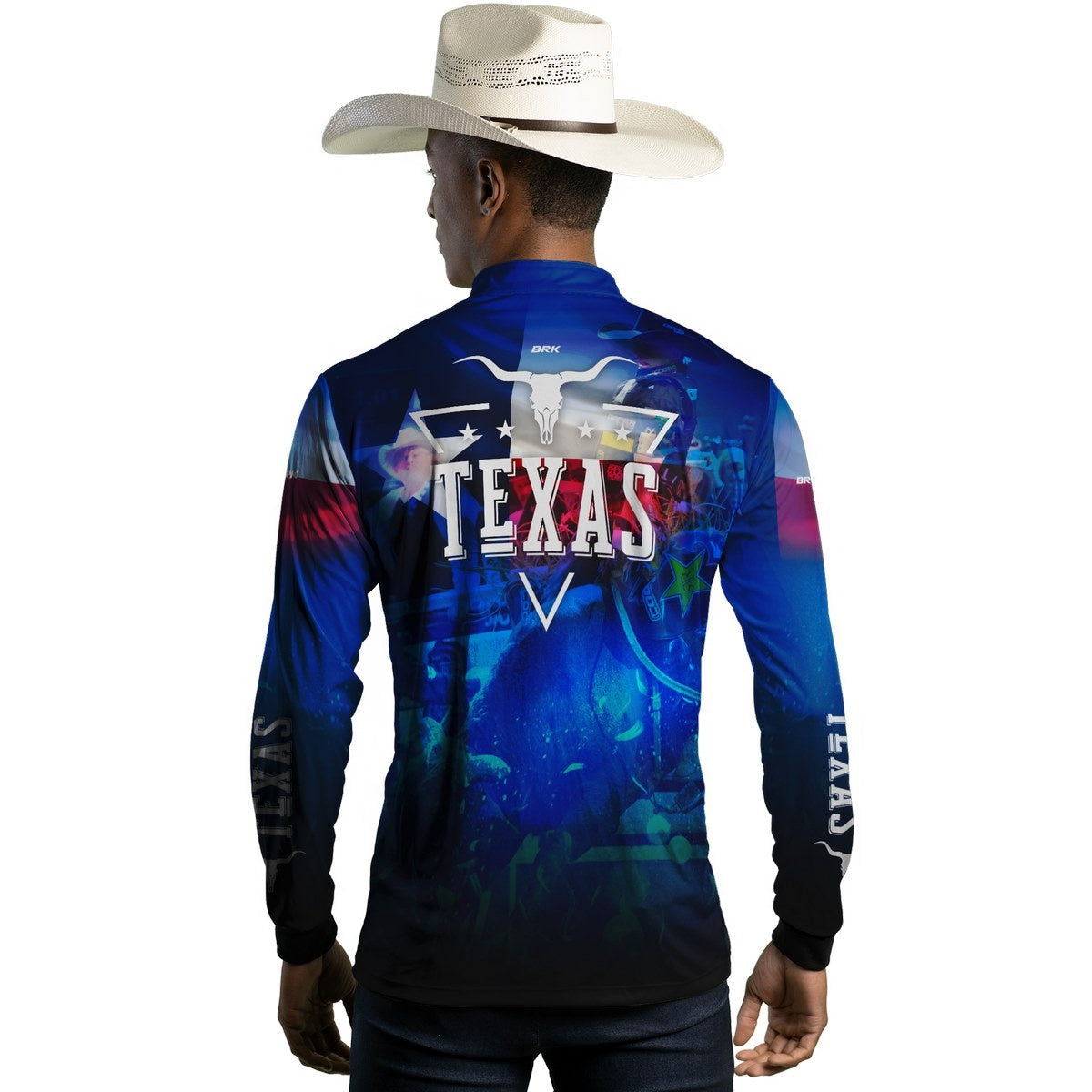Camisa Agro Brk Country Texas Rodeio com Proteção Solar UV50+