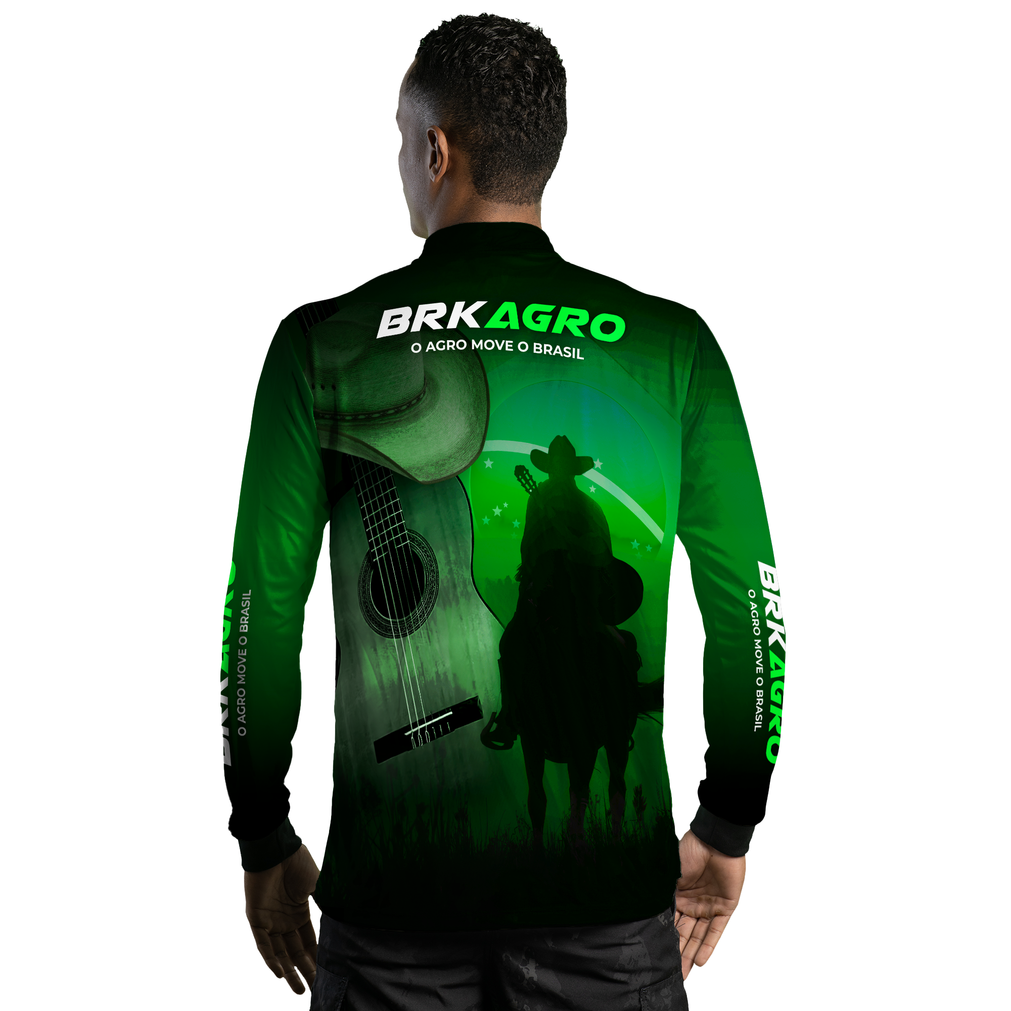 Camisa Agro Brk Country Violeiro com Proteção Solar UV50+