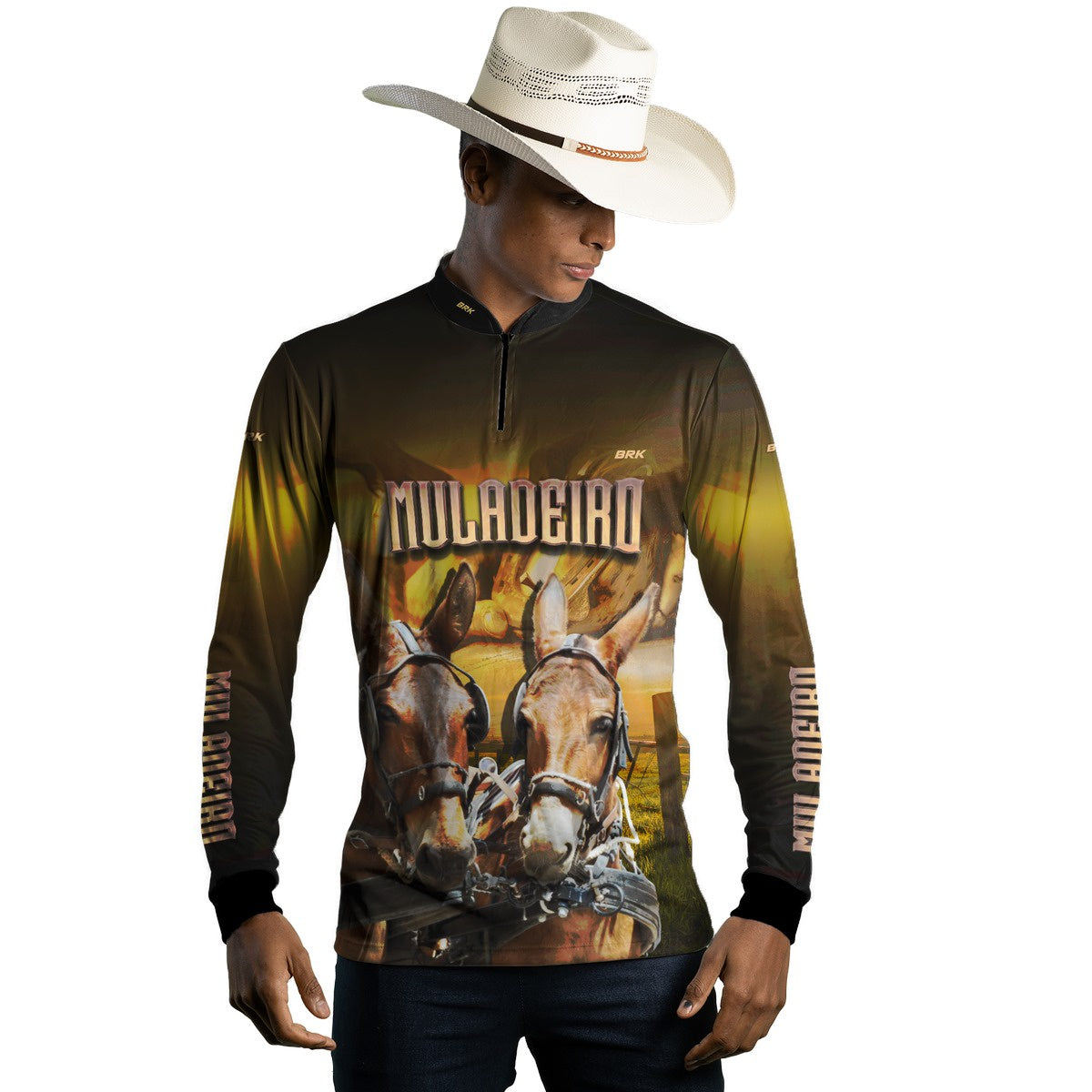 Camisa Agro Brk Muladeiro com Proteção Solar UV50+