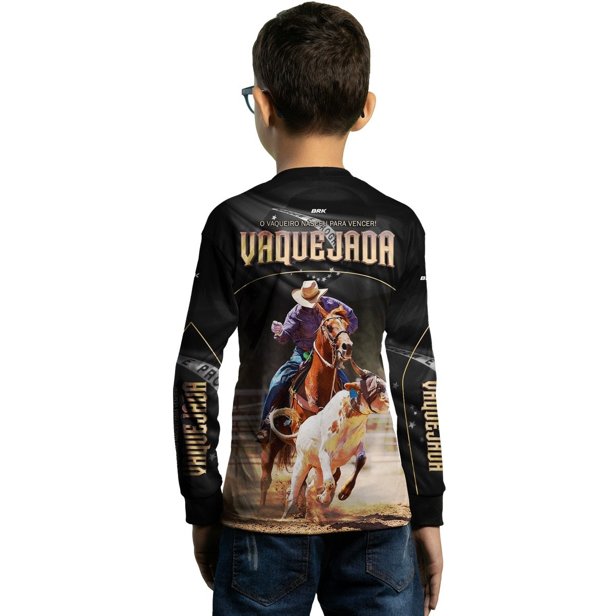 Camisa Agro Brk Vaquejada com Proteção Solar UV50+