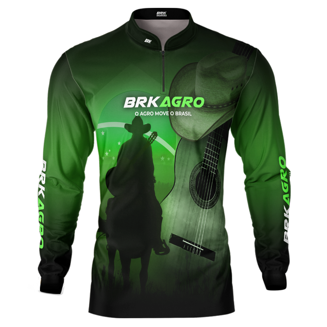 Camisa Agro Brk Country Violeiro com Proteção Solar UV50+