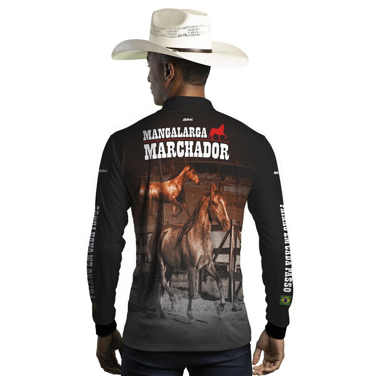 Camisa Agro Brk Mangalarga Machador com Proteção Solar UV50+