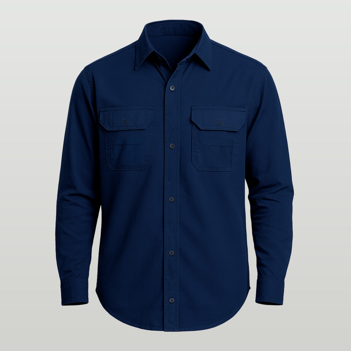 Camisa Work Agro Brk Azul com Proteção Solar UV50+