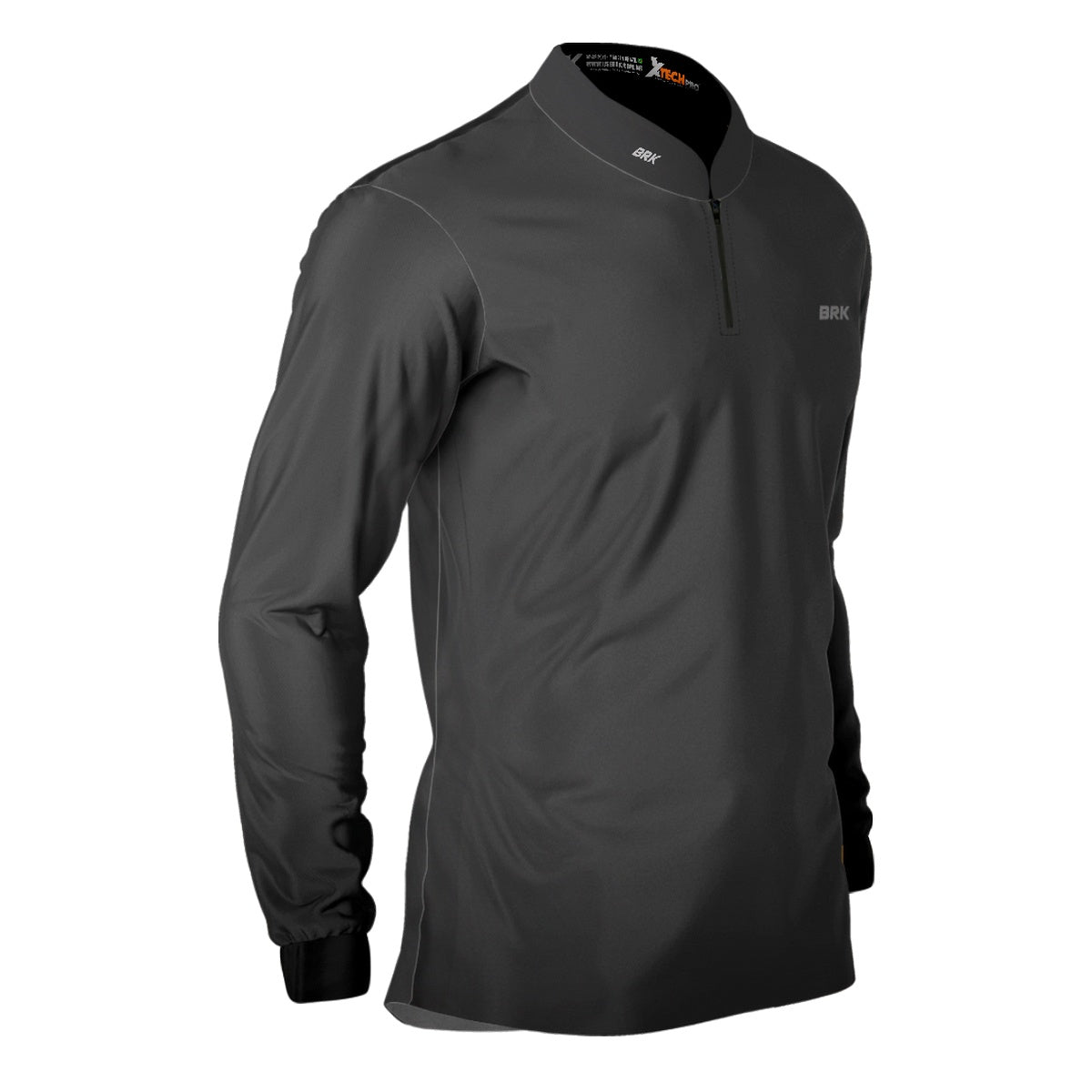 Camisa Térmica Brk Basic Cinza com Proteção Solar UV50+