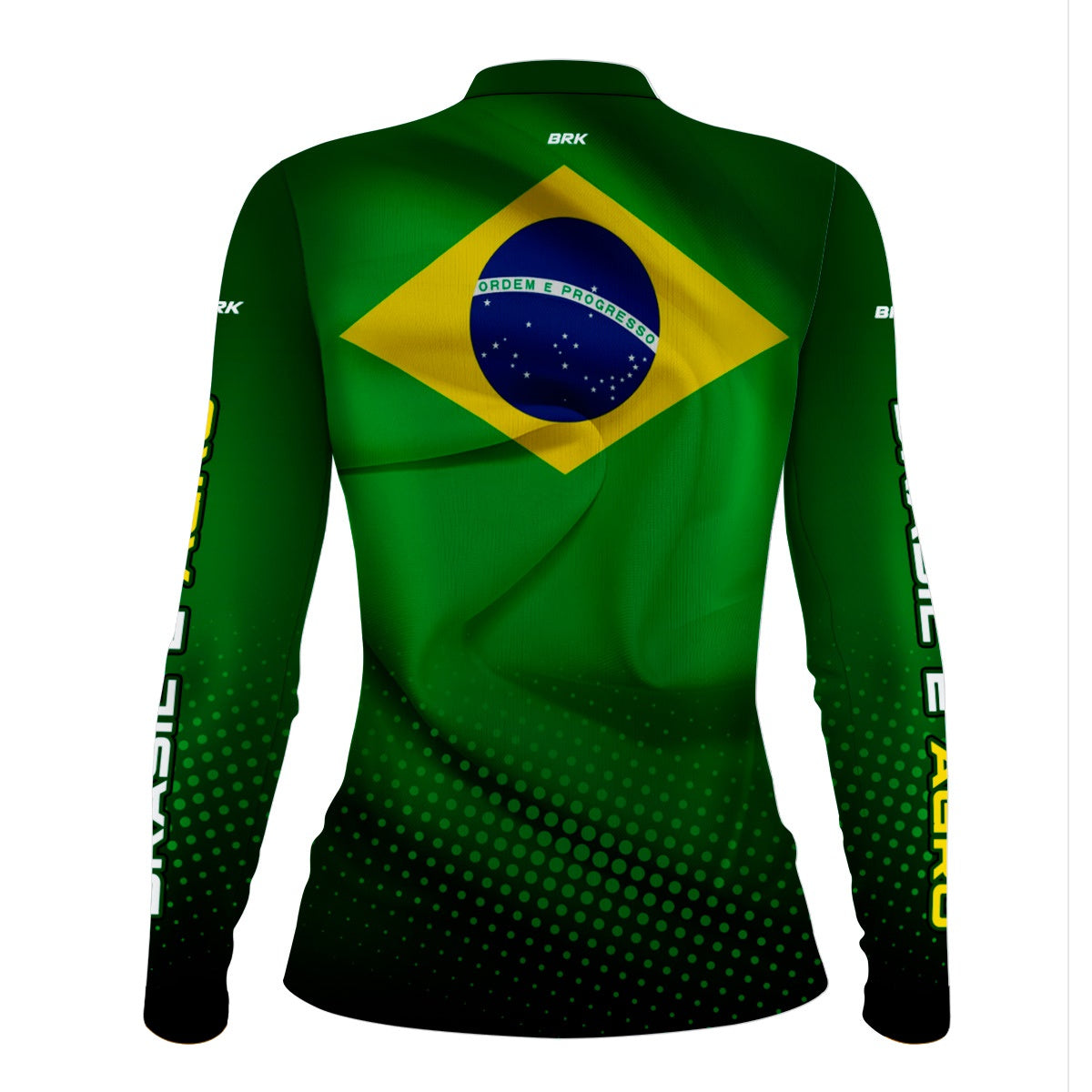 Camisa Agro Feminina Brk Brasil É Agro com Proteção Solar UV50+