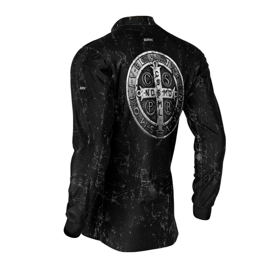Camisa Agro Brk Medalha de São Bento com UV50+