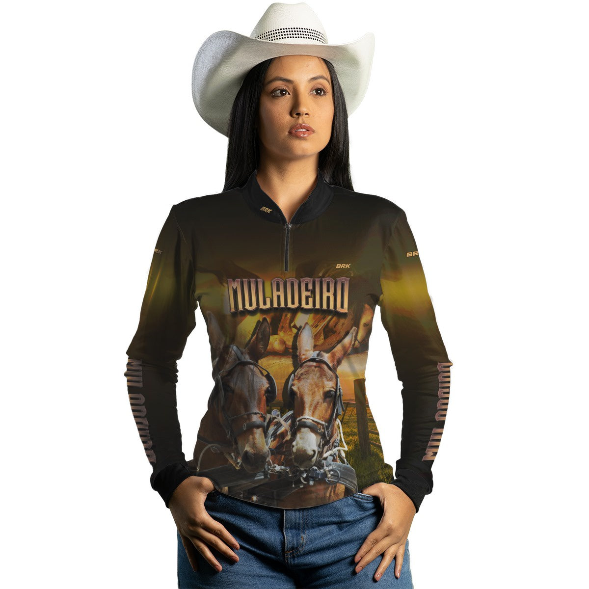 Camisa Agro Brk Muladeiro com Proteção Solar UV50+