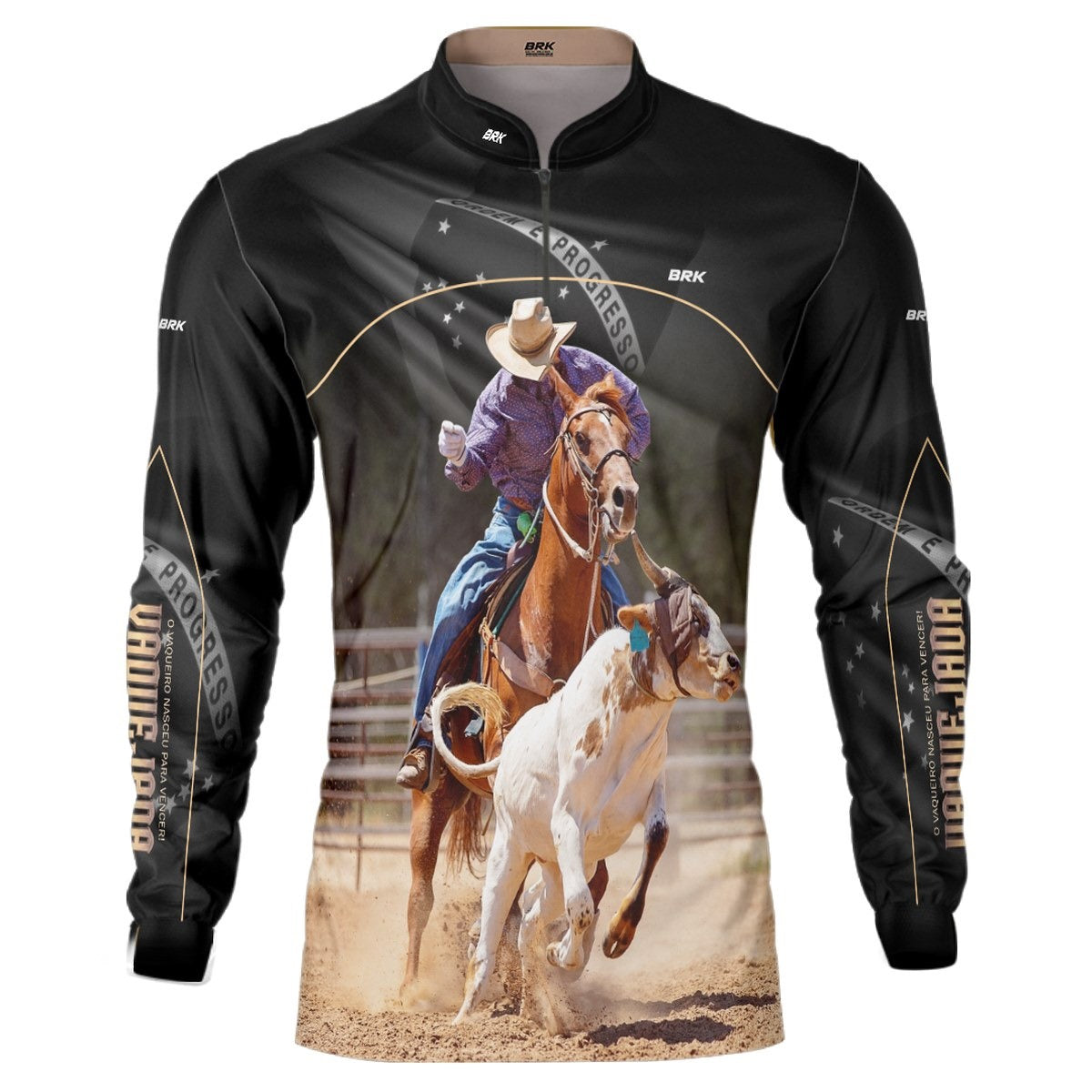 Camisa Agro Brk Vaquejada com Proteção Solar UV50+