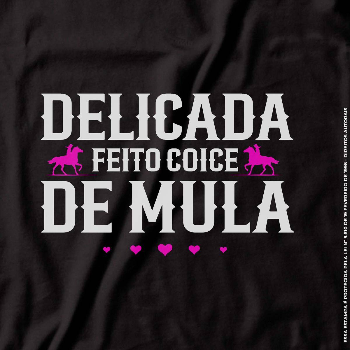 Camiseta Agro Brk Delicada Feito Coice de Mula com Algodão Premium