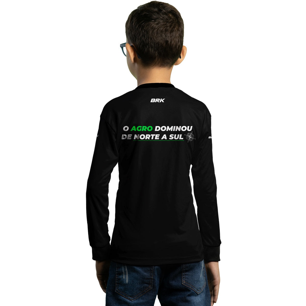 Camisa Agro Brk Influencer Luiz Ricardo com Proteção Solar UV50+