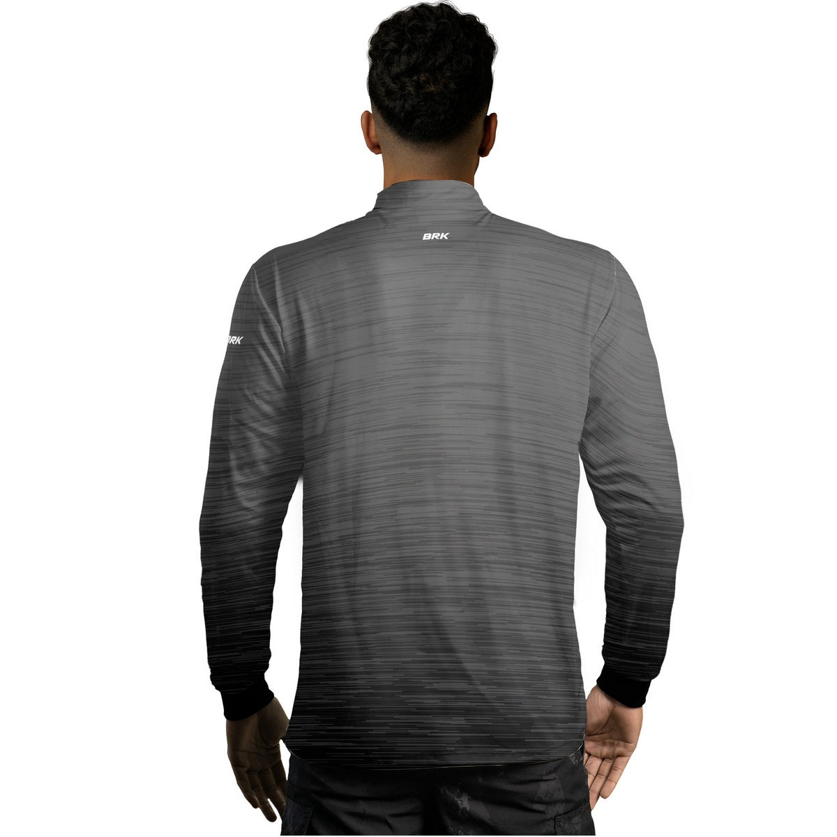 Camisa Masculina Agro Brk Mescla Cinza com Proteção Solar UV50+