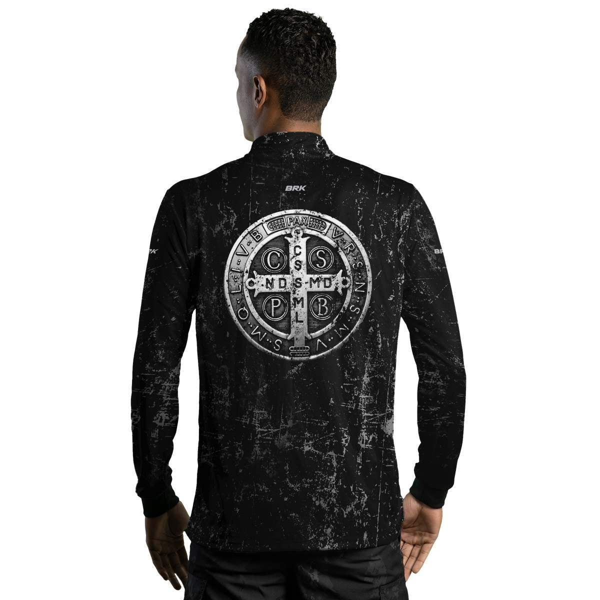 Camisa Agro Brk Medalha de São Bento com UV50+