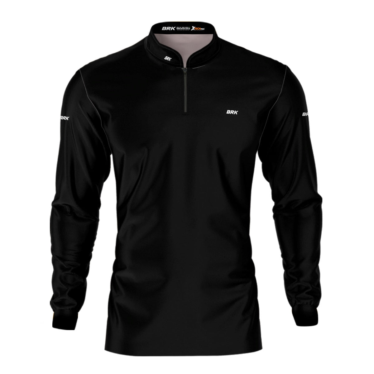 Camisa Térmica Brk Basic Preta com Proteção Solar UV50+