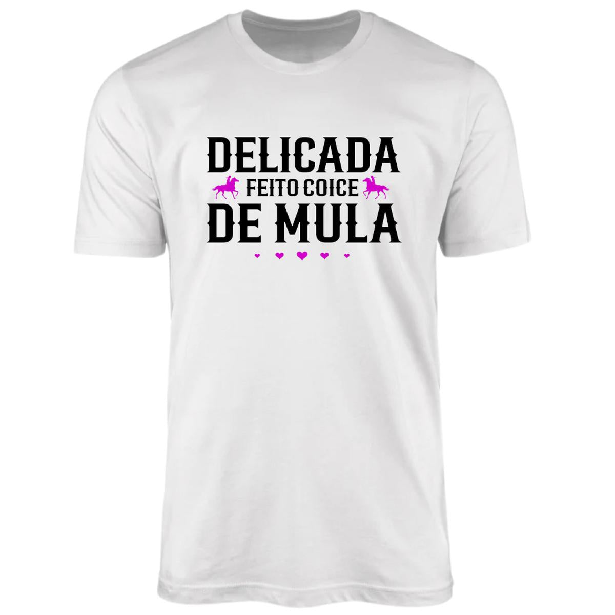 Camiseta Agro Brk Delicada Feito Coice de Mula com Algodão Premium