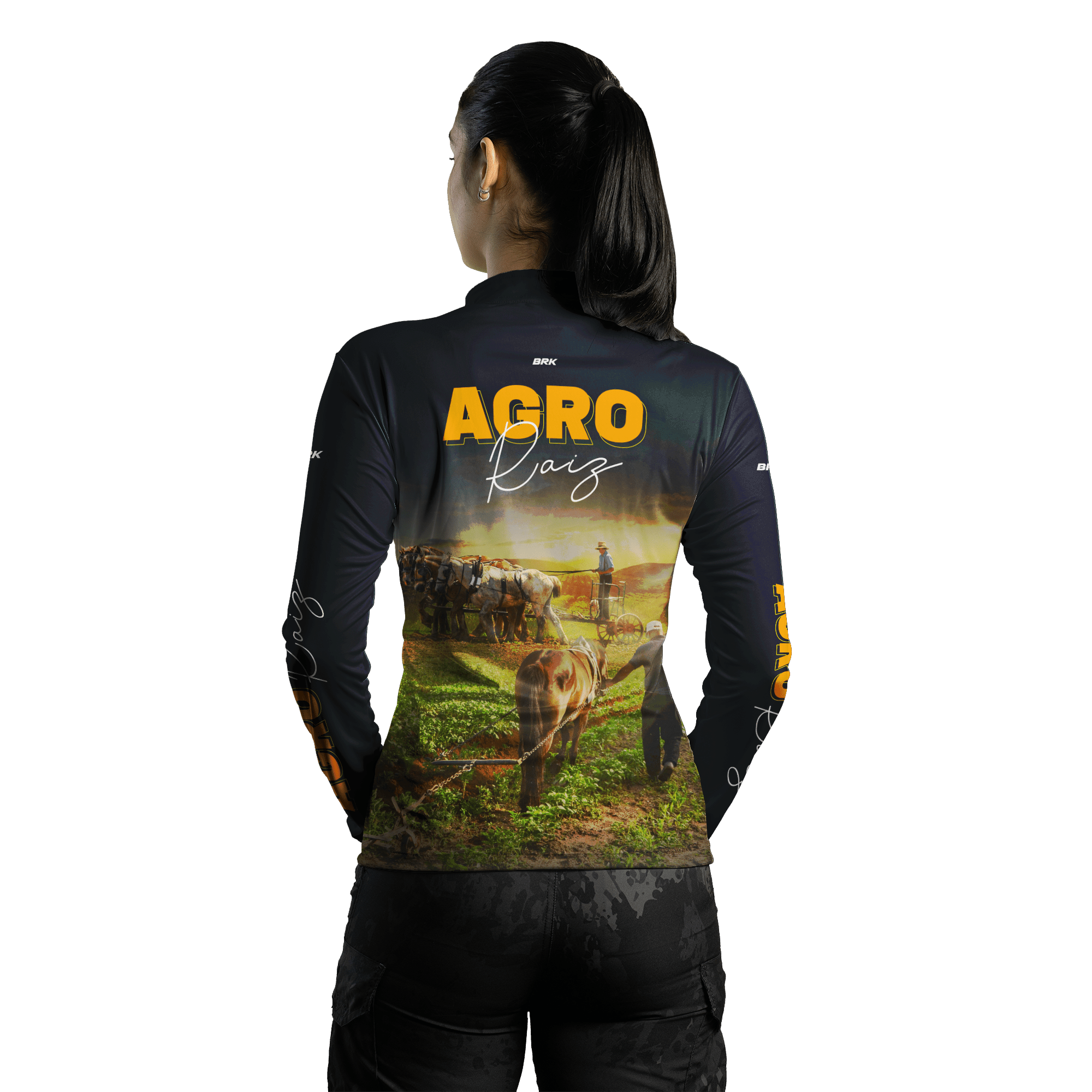 Camisa Agro Brk Agro Raíz com Proteção Solar UV50+