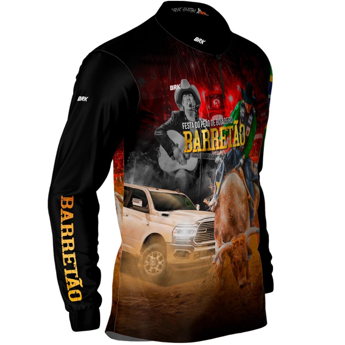 Camisa Agro Brk Barretos Com Proteção Solar UV50+