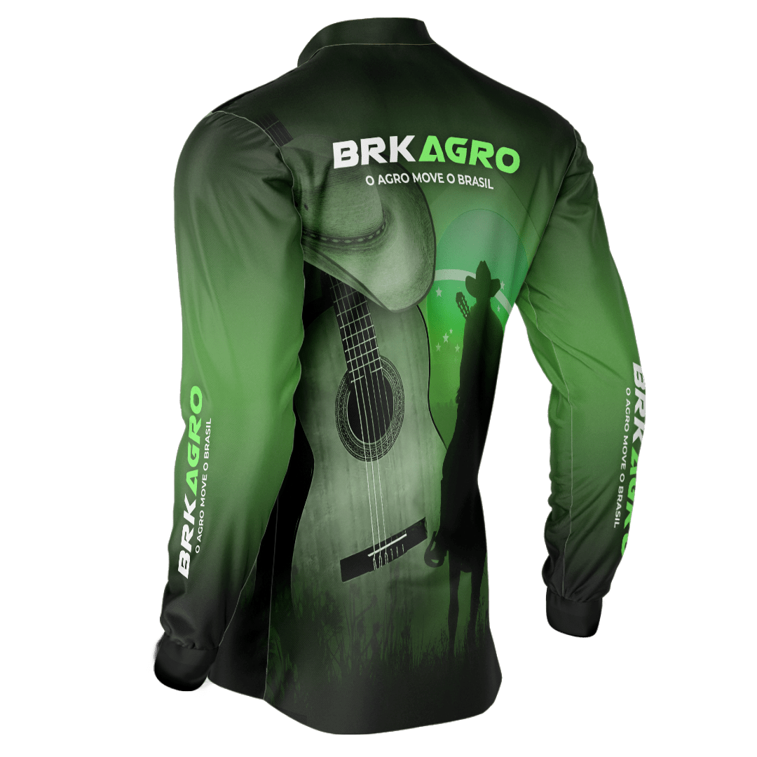 Camisa Agro Brk Country Violeiro com Proteção Solar UV50+