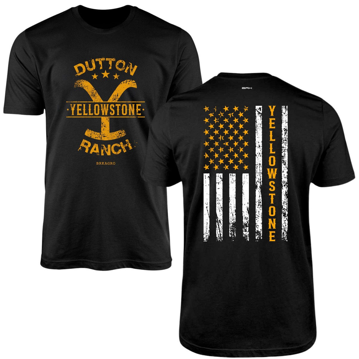 Kit Com 3 Camisetas De Algodão Coleção Yellowstone