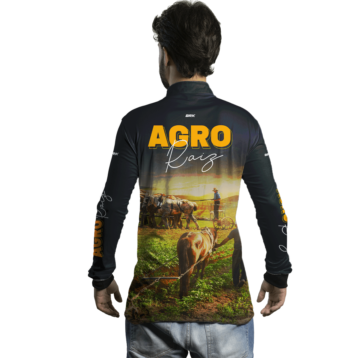 Camisa Agro Brk Agro Raíz com Proteção Solar UV50+