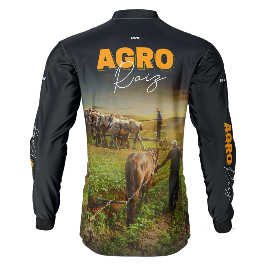 Camisa Agro Brk Agro Raíz com Proteção Solar UV50+