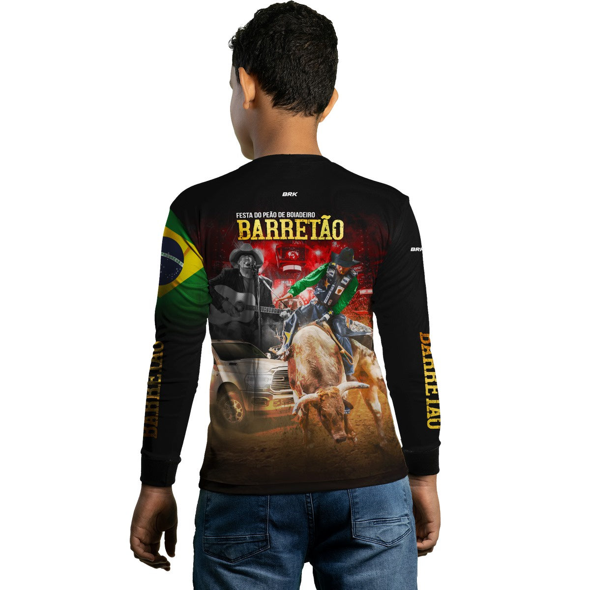 Camisa Agro Brk Barretos Com Proteção Solar UV50+