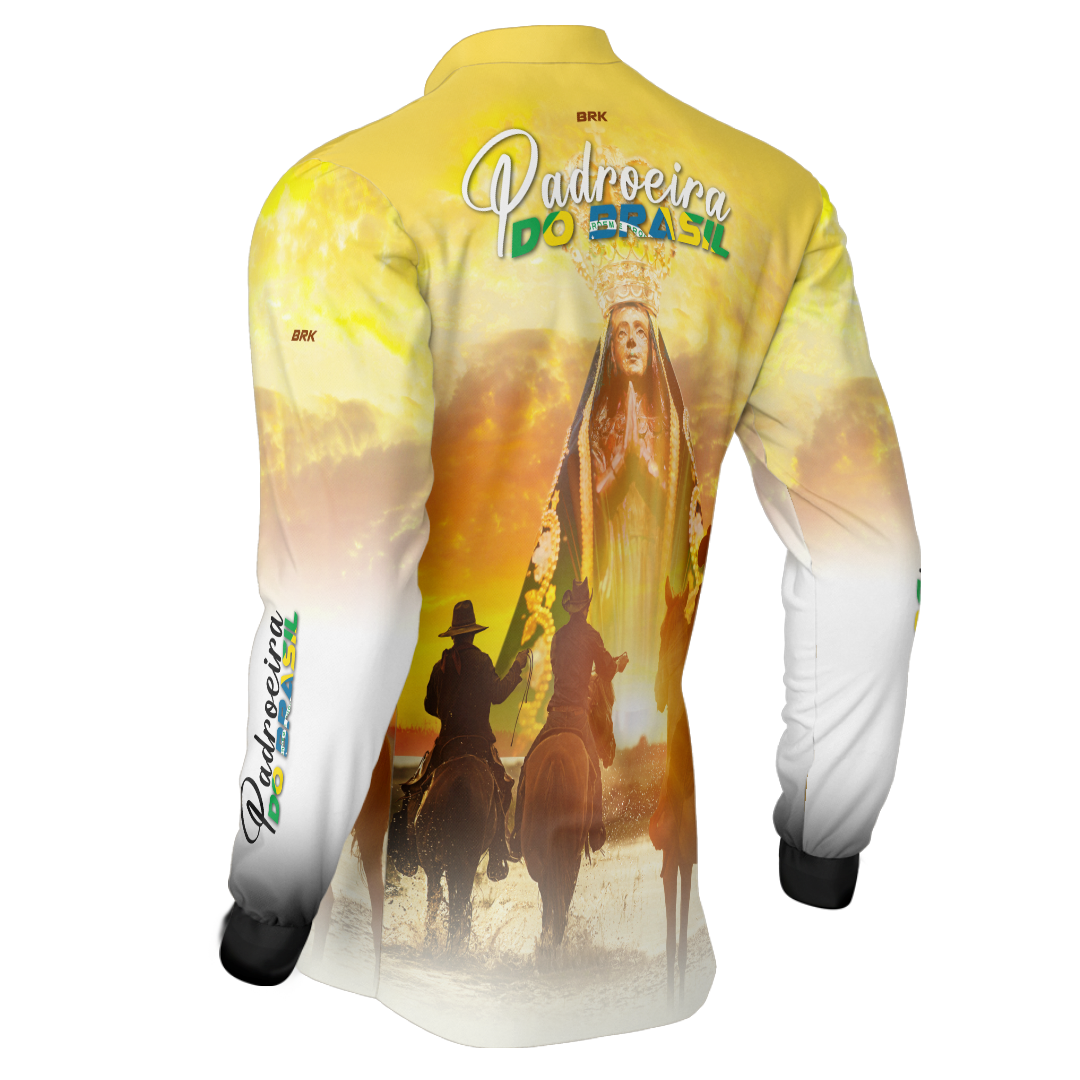 Camisa Agro Brk Padroeira do Brasil com Proteção Solar UV50+