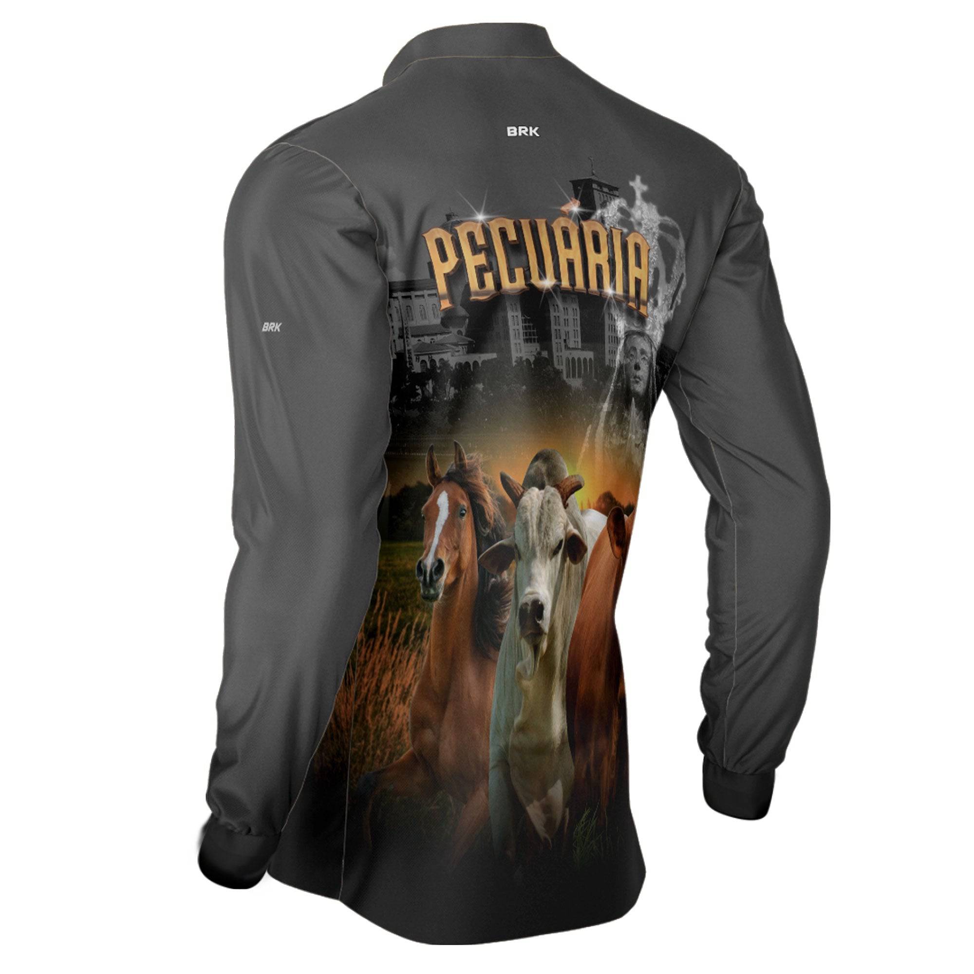 Camisa Agro Brk Nossa Senhora Pecuária com UV50+