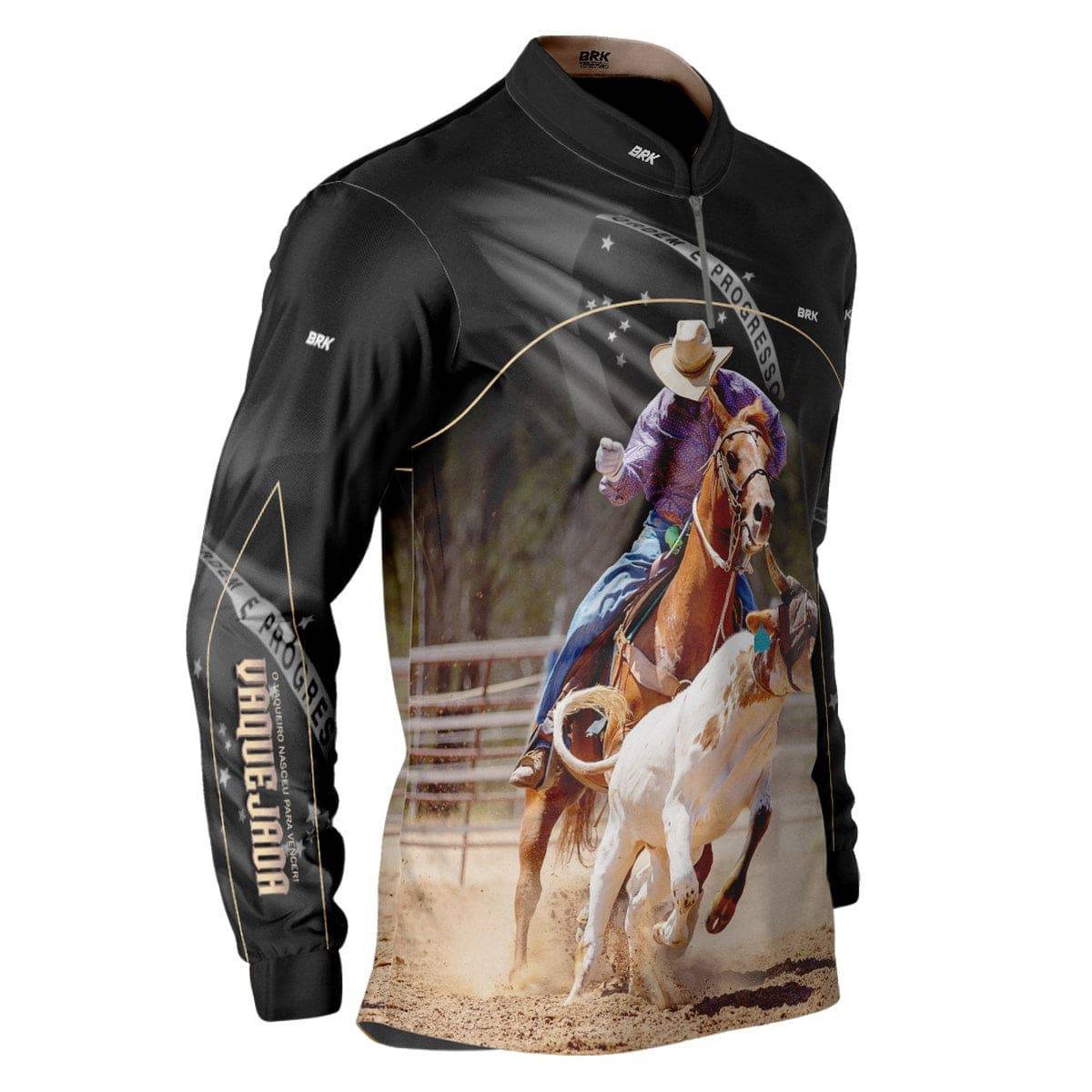 Camisa Agro Brk Vaquejada com Proteção Solar UV50+