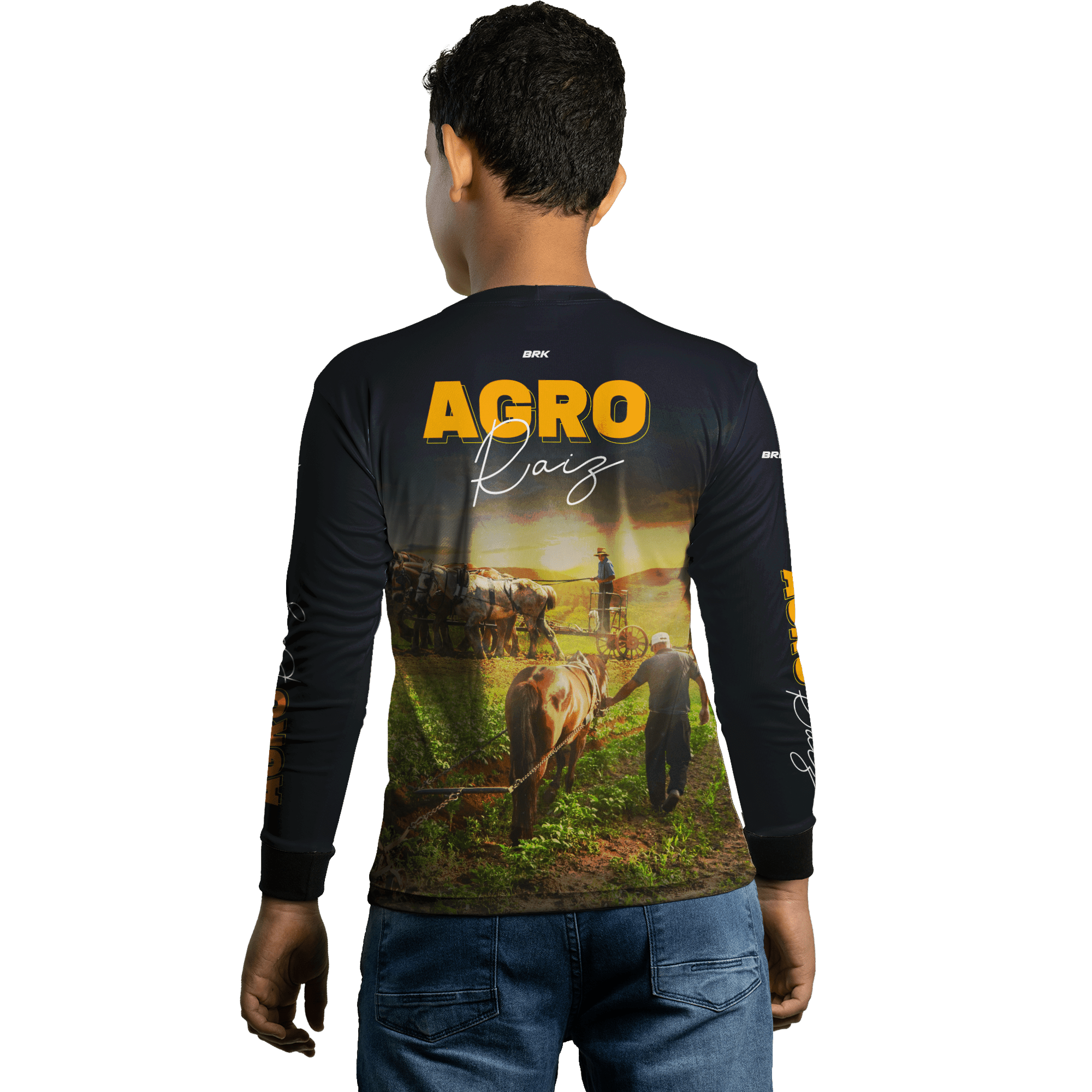 Camisa Agro Brk Agro Raíz com Proteção Solar UV50+