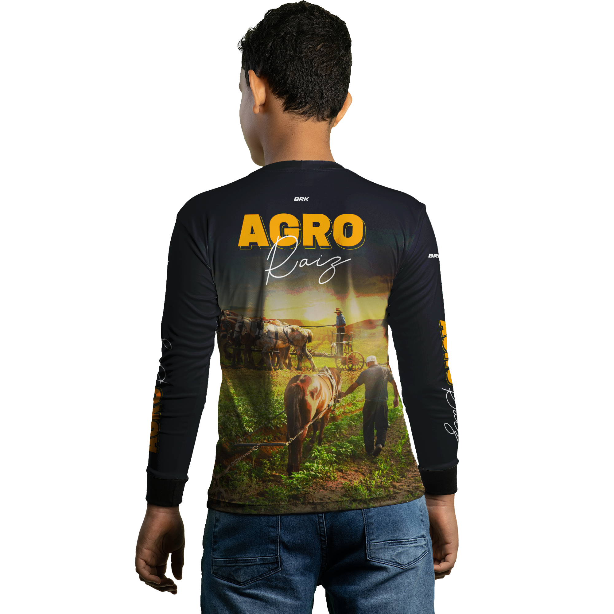 Camisa Agro Brk Agro Raíz com Proteção Solar UV50+