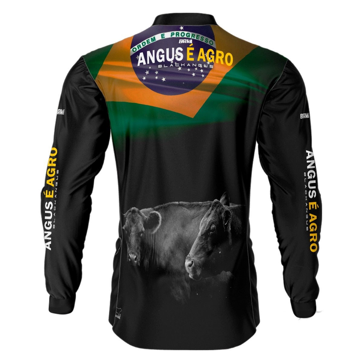 Camisa Agro Brk Angus é Agro Brasil com Proteção Solar UV50+