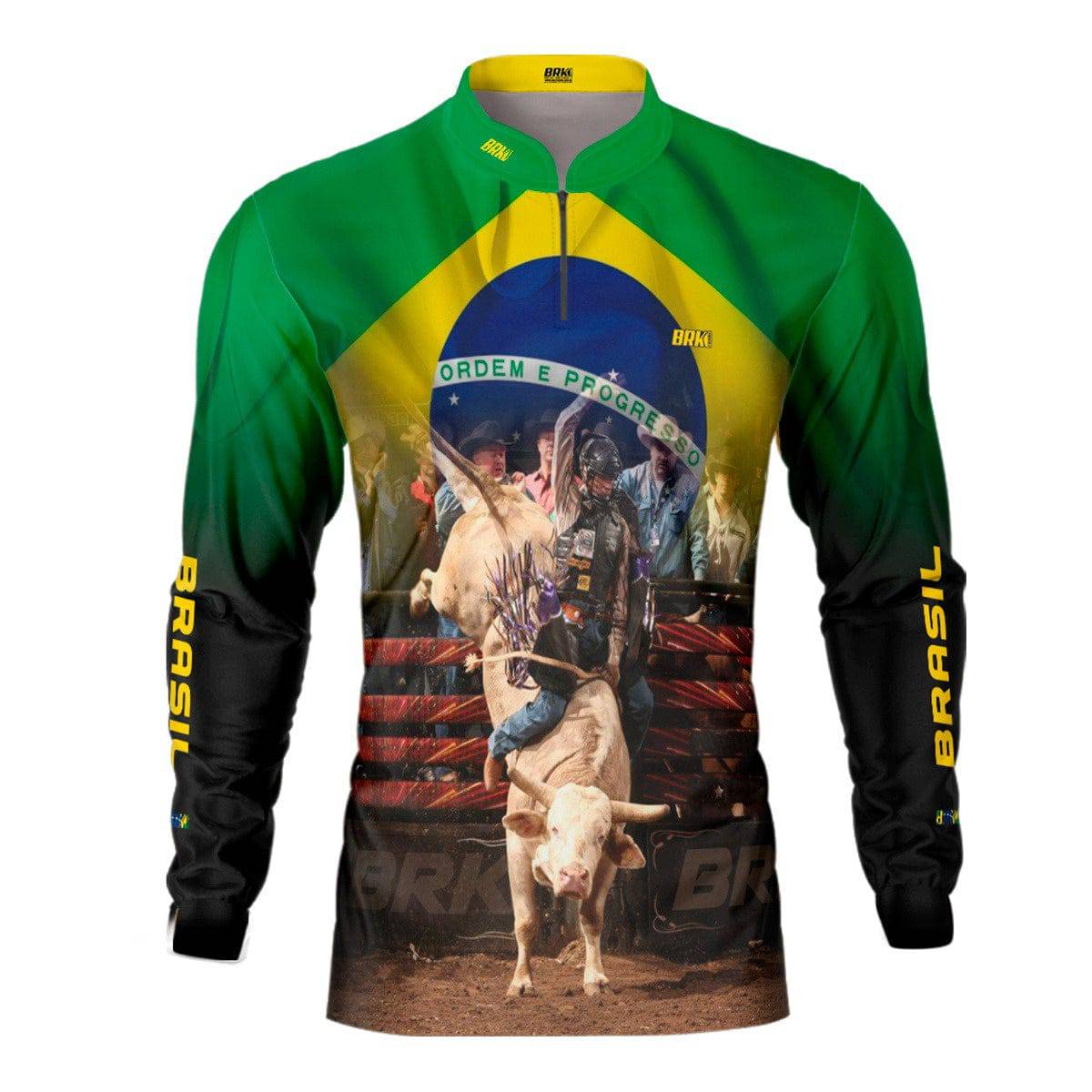 Camisa Agro Brk Rodeio Brasil com Proteção Solar UV50+