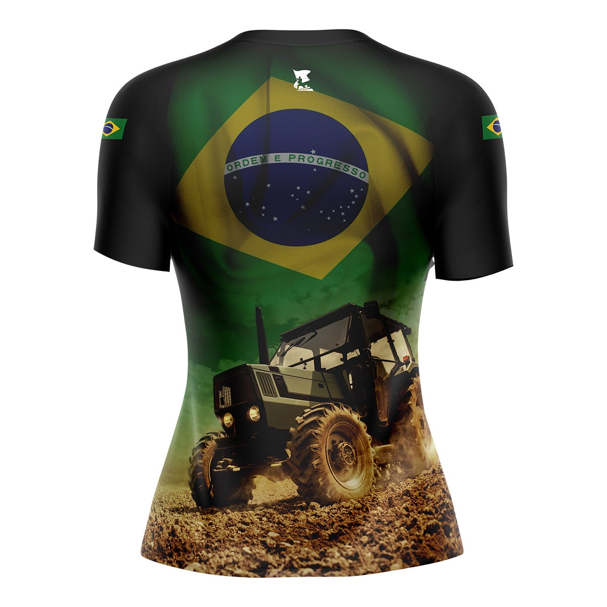 Camiseta Agro Brk Brasil Patriota Agro é Top UV50+ Envio Imediato