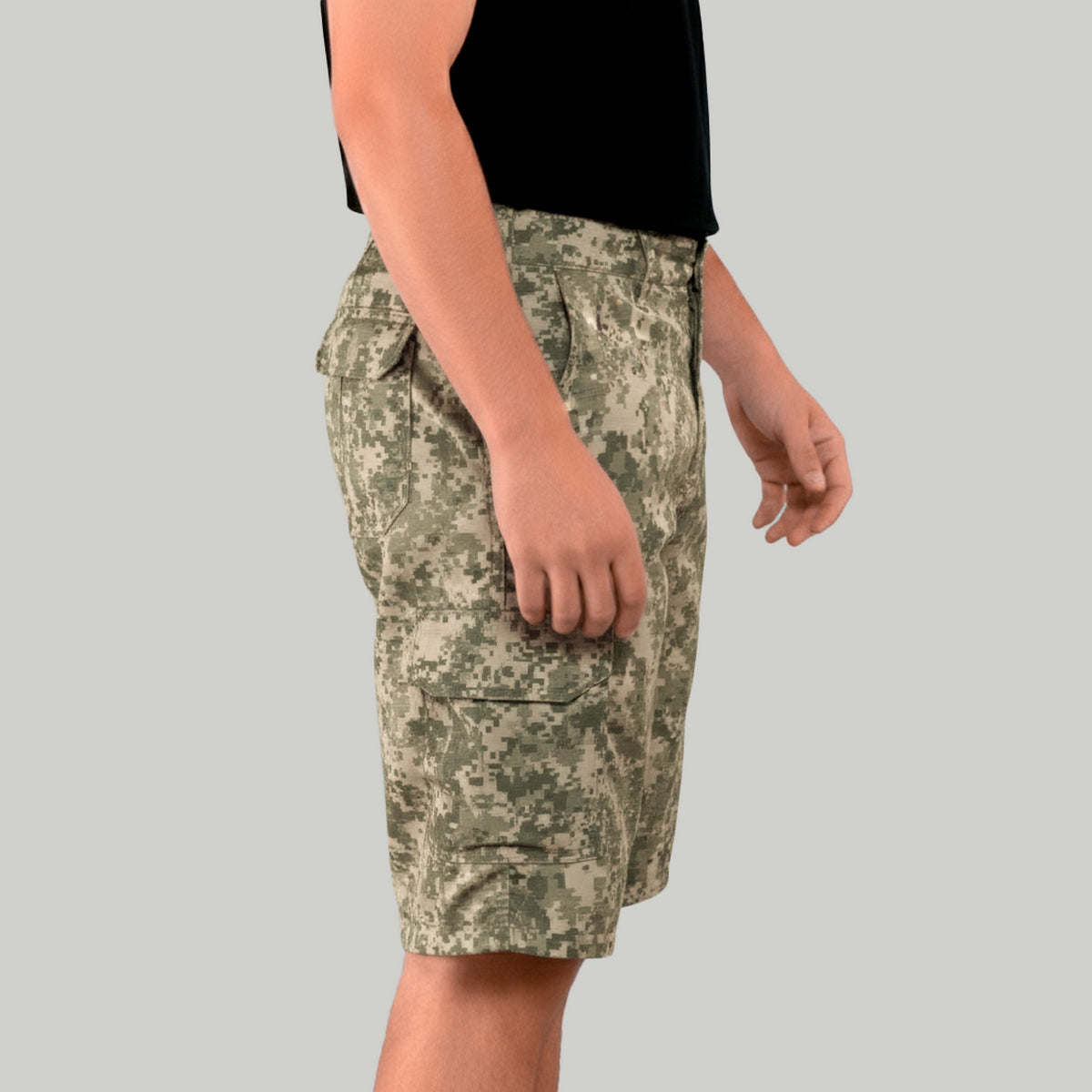 Bermuda Tática Brk Militar Bege UV35+